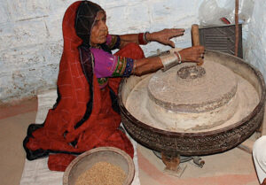 Traditional Stone Grinding